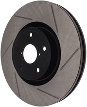 Load image into Gallery viewer, STOPTECH POWER SLOT 05-08 STI FRONT RIGHT SLOTTED ROTOR, 126.47022SR - eliteracefab.com