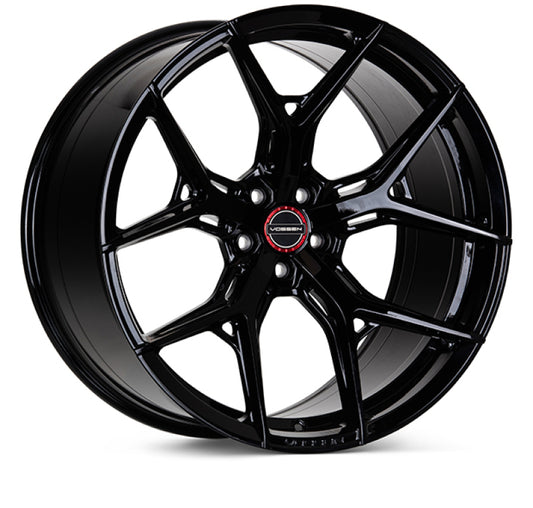 Vossen HF-5 20x9.5 / 5x120 / ET16 / Deep Face / 72.56 - Gloss Black Vossen