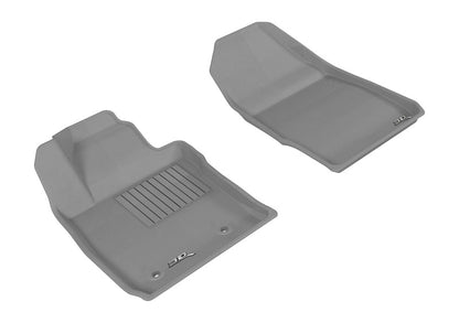 3D MAXpider L1FR08011501 2011-2019 Ford Fiesta Kagu 1st Row Floormat - Gray