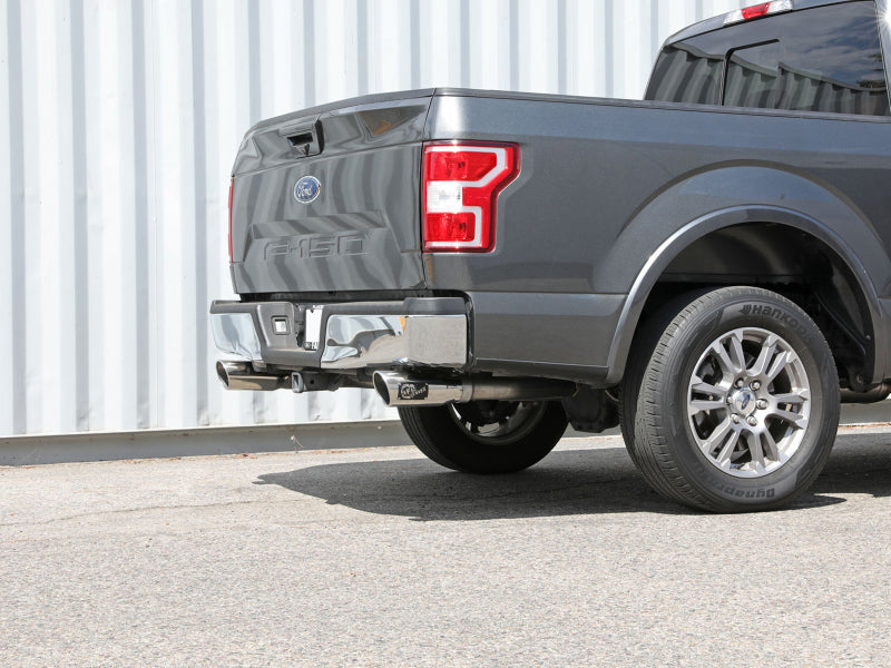 aFe Vulcan Series 3in 304SS Cat-Back w/ Polished Tips 15-20 Ford F-150 V6 2.7L/35L(tt) / V8 5.0L aFe