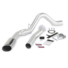 Load image into Gallery viewer, Banks Power 07-10 Chevy 6.6L LMM ECSB-CCLB Monster Exhaust System - SS Single Exhaust w/ Chrome Tip - eliteracefab.com