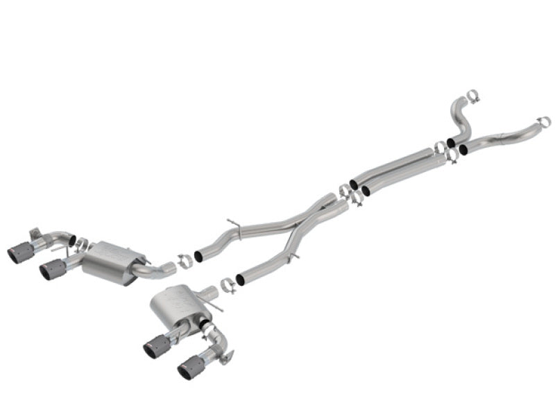 2017-2021 Chevrolet Camaro ZL1 Cat-Back Exhaust System ATAK Part # 140727CFBA - eliteracefab.com