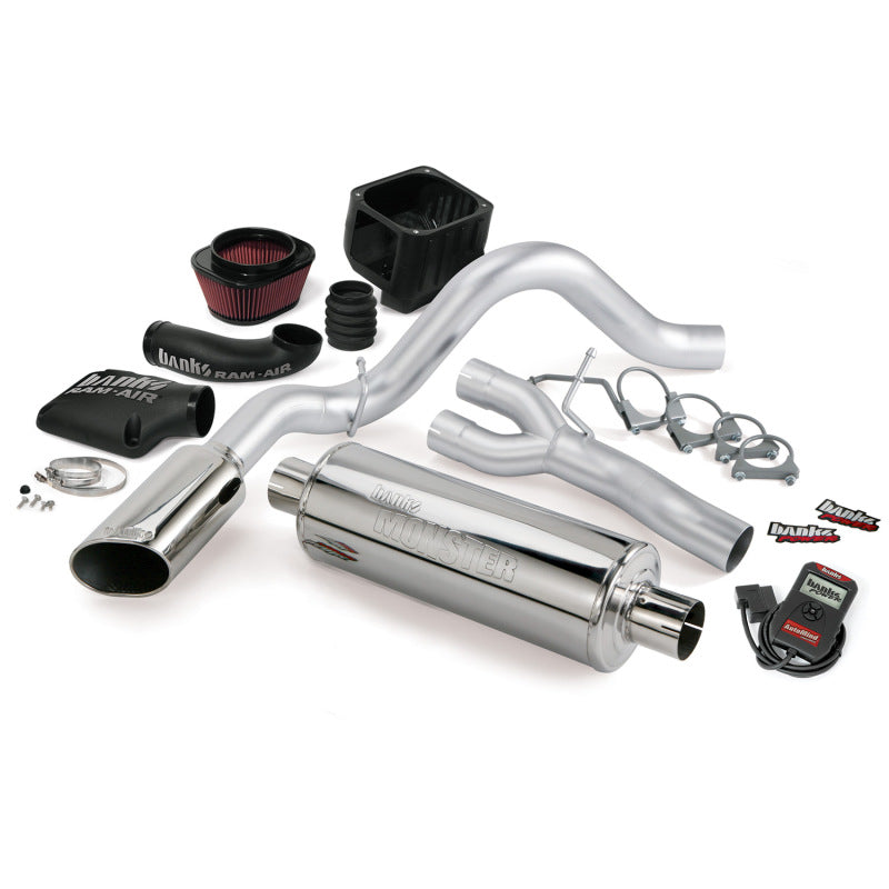 Banks Power 10 Chevy 5.3L CCSB FFV Stinger System - SS Single Side-Exit Exhaust w/ Chrome Tip Banks Power