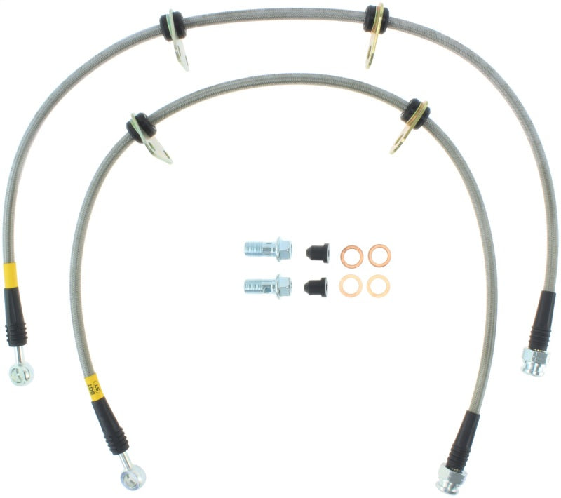 STOPTECH 90-01 INTEGRA FRONT SS BRAKE LINES, 950.40000 - eliteracefab.com