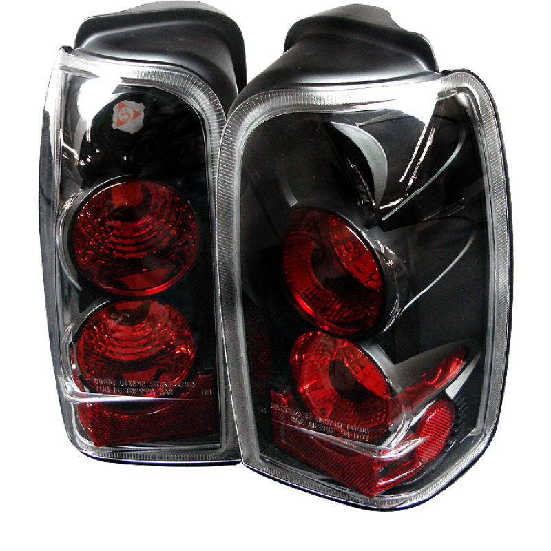 Spyder Toyota 4 Runner 96-02 Euro Style Tail Lights Black ALT-YD-T4R96-BK - eliteracefab.com