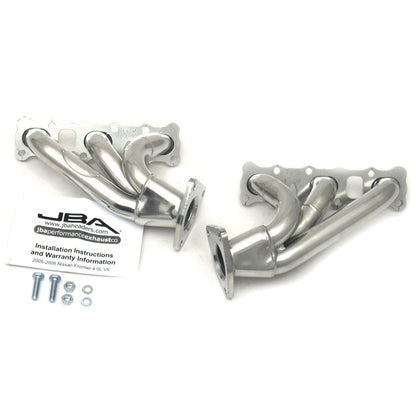 JBA 04-15 Nissan 4.0L V6 1-5/8in Primary Silver Ctd Cat4Ward Header - eliteracefab.com