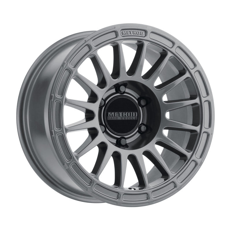 Method MR314 17x8.5 0mm Offset 6x5.5 106.25mm CB Gloss Titanium Wheel - eliteracefab.com