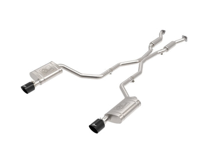 aFe 11-21 Dodge Durango V6-3.6L / V8-5.7L MACH Force-Xp 304 SS Cat-Back Exhaust System w/ Black Tip - eliteracefab.com