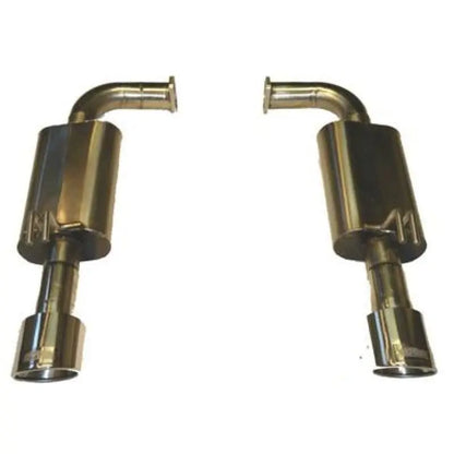 KOOKS 2-1/2" AXLE BACK EXHAUST POLISHED TIPS (2008-2009 PONTIAC G8) - eliteracefab.com