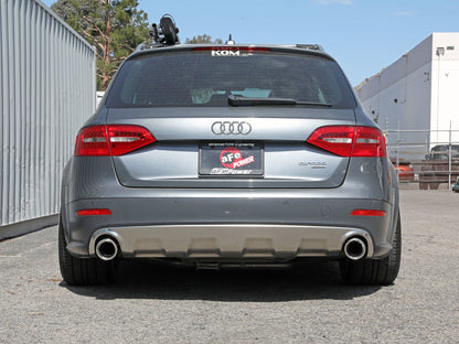afe MACH Force-Xp 13-16 Audi Allroad L4 SS Cat-Back Exhaust w/ PolishedTips aFe