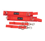 NRG SFI 3.3 Arm Restraints One Pair - Red - SBH-AR01RD