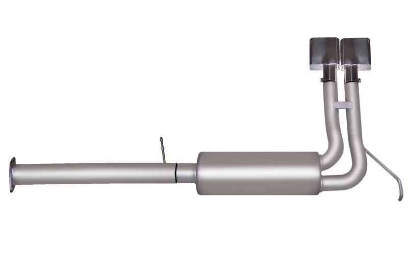 Gibson 96-97 Chevrolet C1500 Base 4.3L 2.5in Cat-Back Super Truck Exhaust - Stainless Gibson