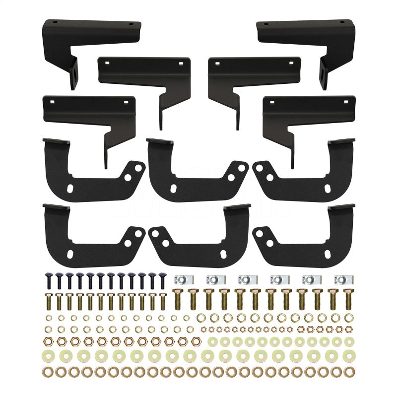 Westin Outlaw Drop Nerf Bars Textured Black - 20-14065