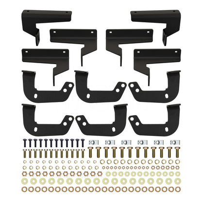 Westin Outlaw Drop Nerf Bars Textured Black - 20-14065