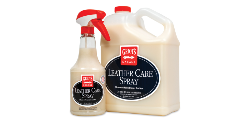 Griots Garage Leather Care Spray - 22oz - eliteracefab.com