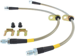 StopTech Stainless Steel Front Brake Lines 13-17 Ford Focus ST - eliteracefab.com
