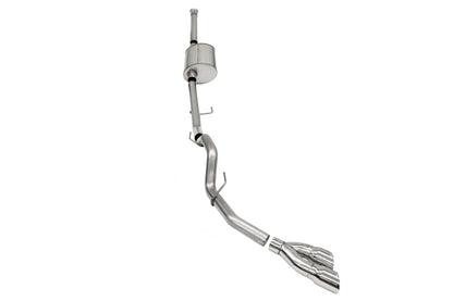 Corsa 2021-2022 Ford F-150 SuperCrew/6.5in Bed 5.0L V8 Sport Cat-Back Single Side Exit-Polished CORSA Performance