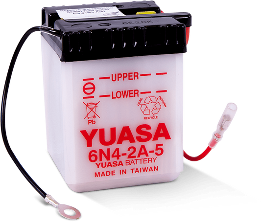 Yuasa 6N4-2A-5 Conventional 6 Volt Battery Yuasa Battery