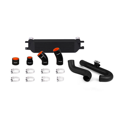 Mishimoto 2015 Ford Mustang EcoBoost Performance Intercooler Kit - Black Core Wrinkle Black Pipes - eliteracefab.com
