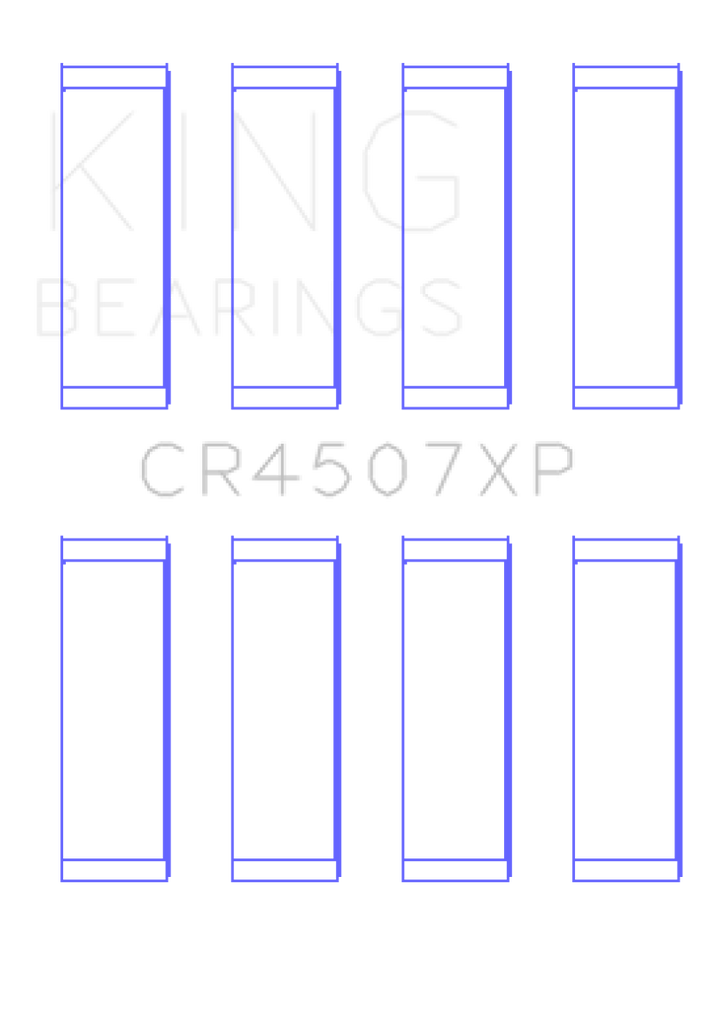 King Mazda Mzr 2.3L 16V / Ford Duratec 2.3L 16V Connecting Rod Bearing Set