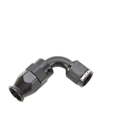Snow Performance -6AN 90 Degree PTFE Hose End (Black) - SNF-60690