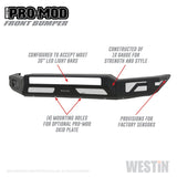 Westin 16-20 Toyota Tacoma Pro-Mod Front Bumper