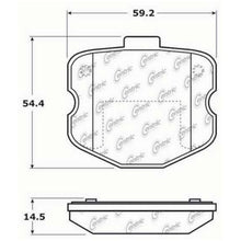 Load image into Gallery viewer, StopTech Street Touring 06-09 Chevrolet Corvette Z06 Front Brake Pads - eliteracefab.com