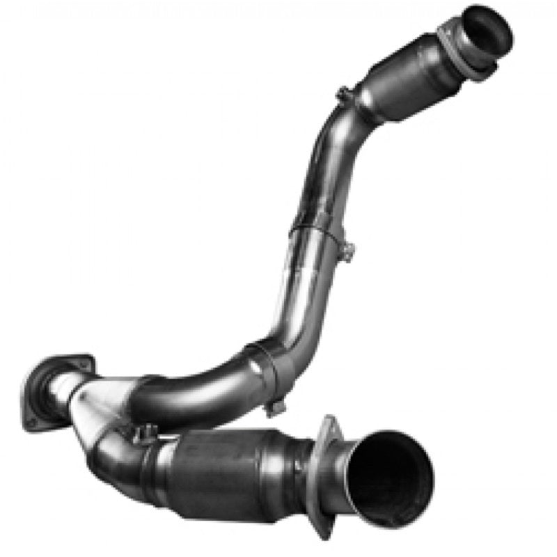 Kooks 09-10 GM 1500 Series Truck 6.2L 3in x OEM Out GREEN Cat SS Y Pipe Kooks HDR Req Kooks Headers