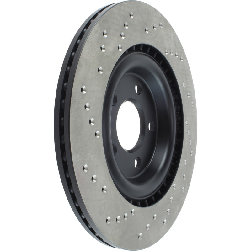 StopTech 12 Audi A6 Quattro/11-12 A7 Quattro/13 Q5/7-11/13 S4/12 S5 Rear Left Drilled Cryo Rotor Stoptech