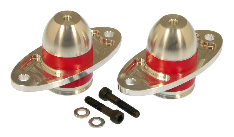 Prothane 05-06 Ford Mustang Bullet Motor Mounts - Red - eliteracefab.com