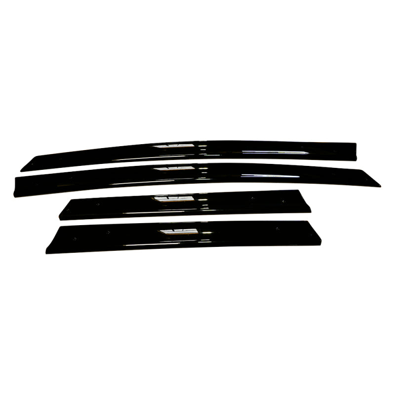 BLOX Racing 06-11 Fit / Jazz Door Sun Visors OEM Style Smoked Acrylic 4pcs BLOX Racing