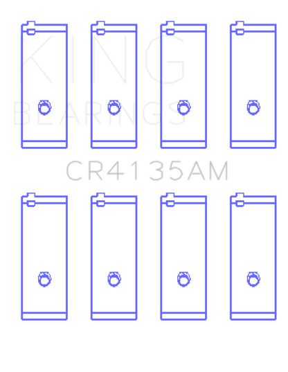 King 85-01 Toyota 5SFE L4 DOHC 16 Valves (Size +0.50) Rod Bearing Set King Engine Bearings