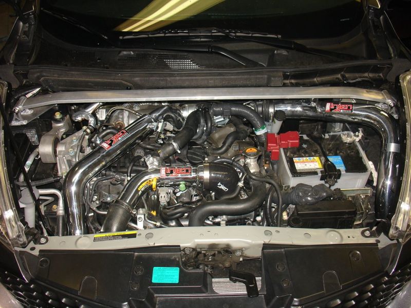 Injen 11-14 Nissan Juke 1.6L Turbo 4 cyl (incl Nismo) Black Upper Intercooler Pipe Kit - eliteracefab.com