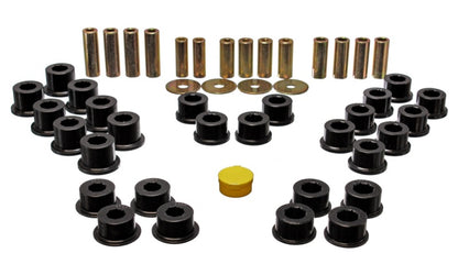 Energy Suspension 90-97 Mazda Miata Black Rear Control Arm Bushing Set - eliteracefab.com