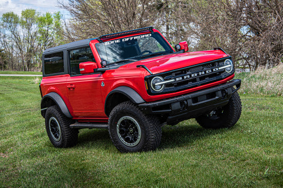 Zone Offroad 2021 Ford Bronco 2in Fr 1in Rr Lift Kit - eliteracefab.com