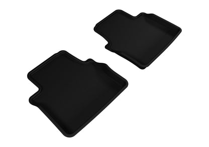 3D MAXpider L1CD01021509 2014-2019 Cadillac CTS Kagu 2nd Row Floormats - Black