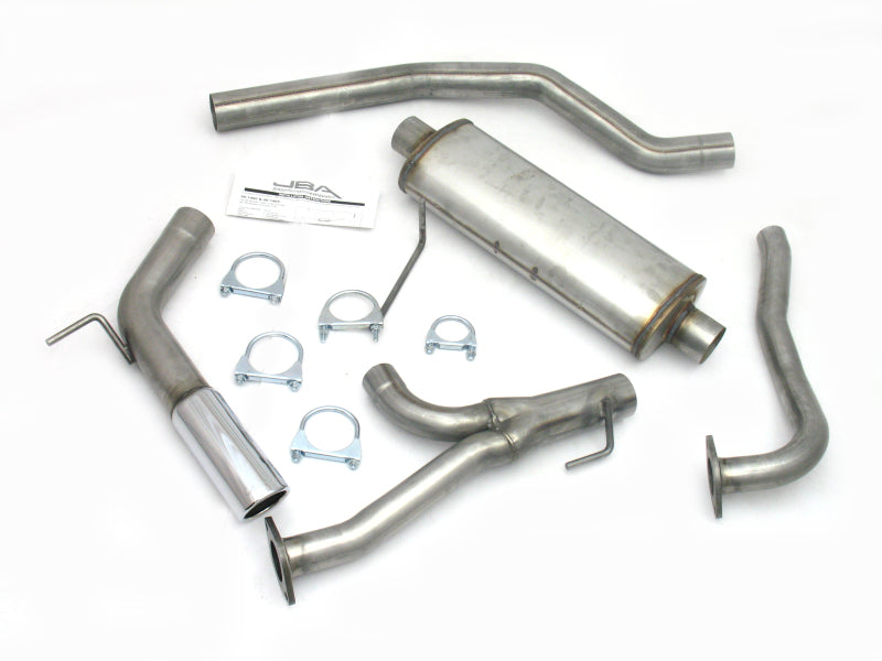 JBA 40-1405 | 04-15 NISSAN ARMADA 5.6L 409SS PASS SIDE SINGLE EXIT CAT-BACK EXHAUST; 2004-2015 - eliteracefab.com