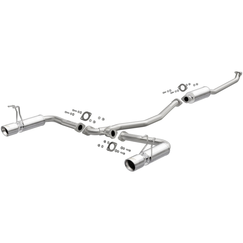 MagnaFlow 2016+ Honda Civic L4 1.5L Street Series Cat-Back Exhaust w/ Polished Tips - eliteracefab.com