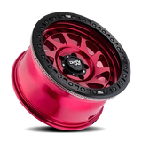 Dirty Life 9313 Enigma Race 17x9 / 5x127 BP / -38mm Offset / 78.1mm Hub Crimson Candy Red Wheel