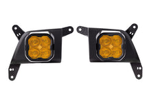 Load image into Gallery viewer, Diode Dynamics SS3 Type SV2 LED Fog Light Kit Max - Yellow SAE Fog