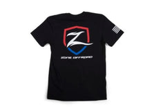 Load image into Gallery viewer, Zone Offroad Black Premium Cotton T-Shirt w/ Patriotic Zone Logos - 3XL