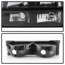 Load image into Gallery viewer, Xtune Chevy Suburban 94-98 Headlights w/ Corner &amp; Parking Lights 8pcs Black HD-JH-CCK88-AM-BK-SET - eliteracefab.com