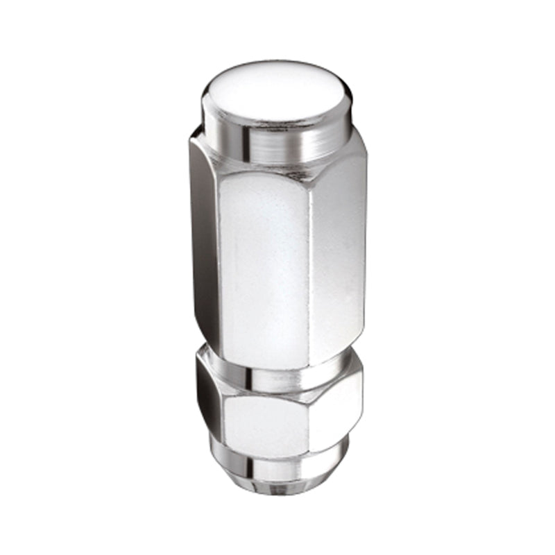 McGard Hex Lug Nut (Cone Seat / Duplex) 9/16-18 / 7/8 Hex / 2.5in. Length (8-Pack) - Chrome - eliteracefab.com