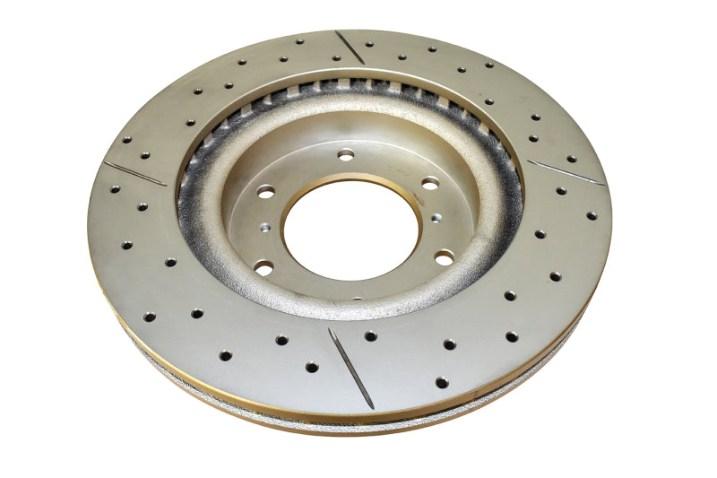 DBA 10-16 Mercedes-Benz C250 Front Street Series Drilled & Slotted Rotor DBA