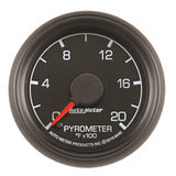 AutoMeter GAUGE; PYROMETER (EGT); 2 1/16in.; 2000deg.F; STEPPER MOTOR; FORD FACTORY MATCH Ford 1999-2007