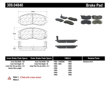 Load image into Gallery viewer, StopTech Performance 4/89-99 Mitsubishi Eclipse GST Front Brake Pads - eliteracefab.com