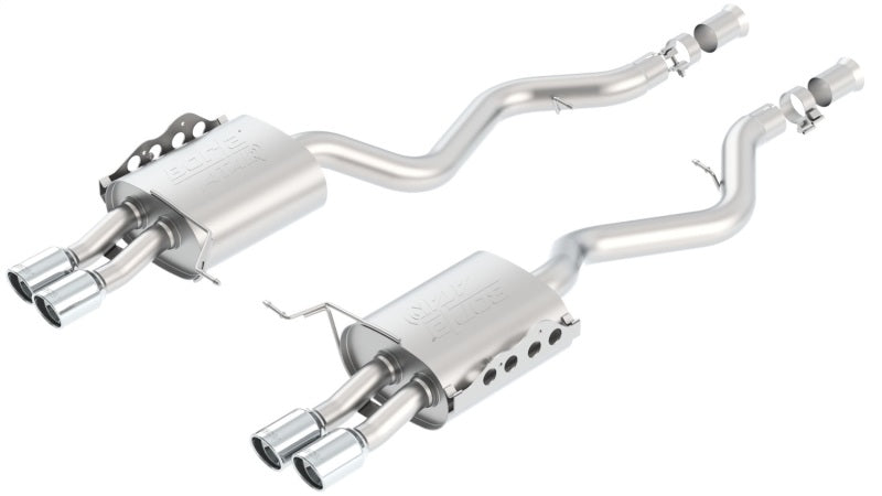 Borla 08-13 BMW M3 Coupe 4.0L 8cyl 6spd/7spd Aggressive ATAK Exhaust (rear section only) - eliteracefab.com