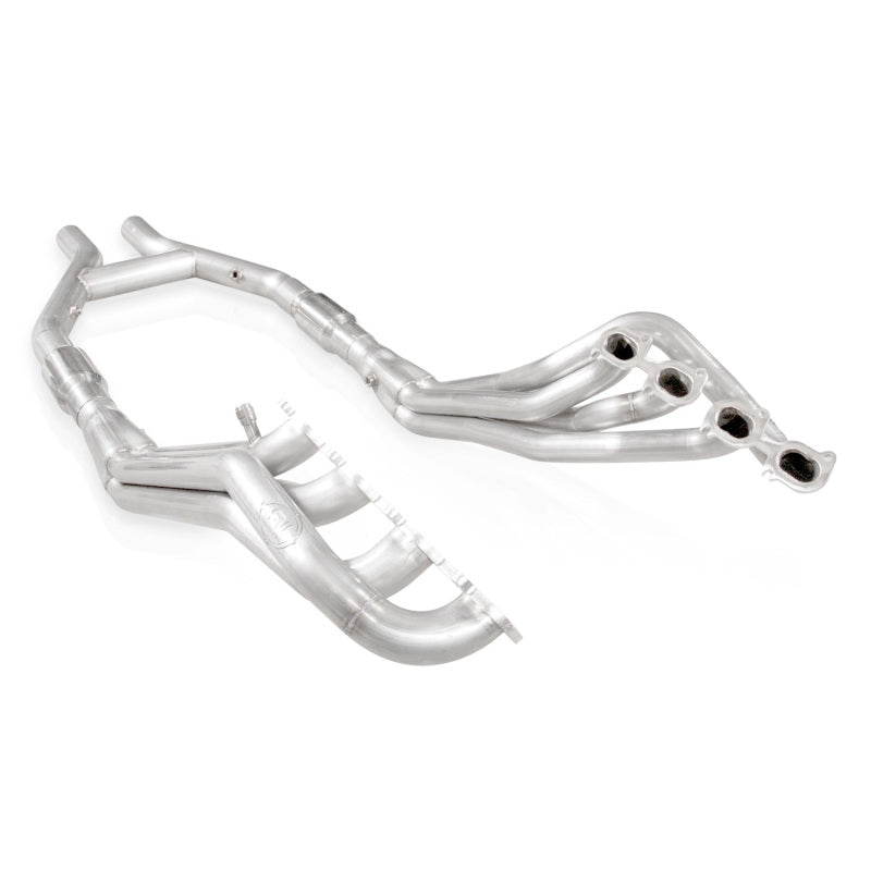 Stainless Works 2007-14 Shelby GT500 Headers 1-7/8in Primaries High-Flow Cats H-Pipe Stainless Works