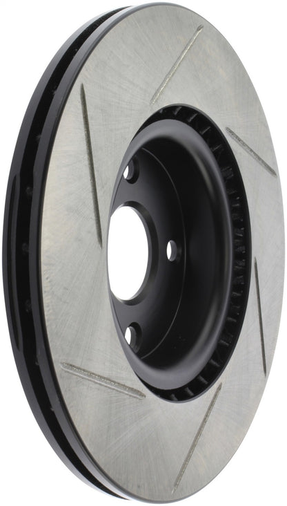 StopTech 16-18 Mazda Miata MX-5 Sport Slotted Front Left Rotor - eliteracefab.com