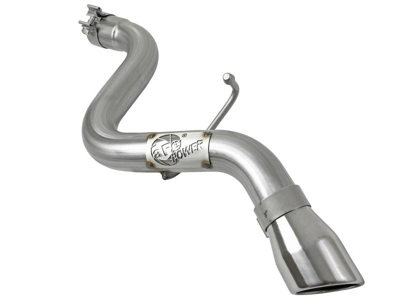 aFe MACH Force-Xp Axle-Back Exhaust System w/Polished Tip 18-20 Jeep Wrangler L4-2.0T / V6-3.6L aFe